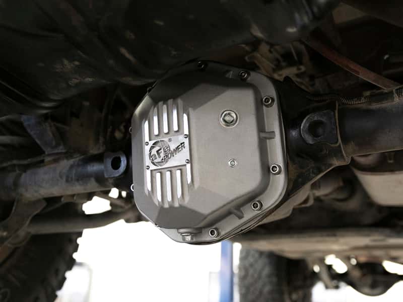 aFe — aFe 97-18 Jeep Wrangler TJ/JK Dana 44 Street Series Differential Cover w/ Machined Fins - Raw
Differential Cover - view 7