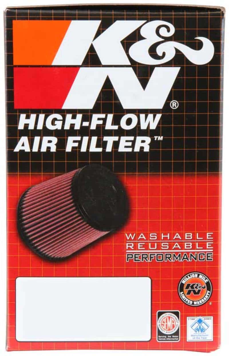 K&N Engineering — K&N Universal Clamp-On Air Filter 2-1/8in Flange 4in x 3in Base 3in x 2in Top 4in Length
Universal Clamp-On A
Clamp-on Air Filter - view 11