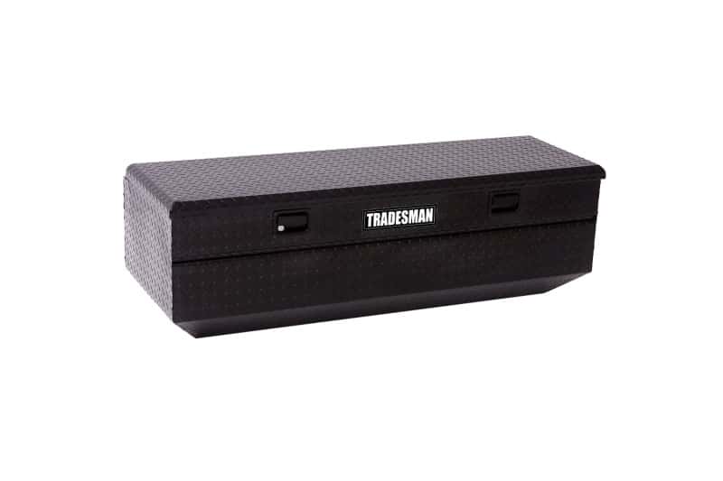Tradesman — Tradesman Aluminum Flush Mount Truck Tool Box (56in.) - Black - view 4