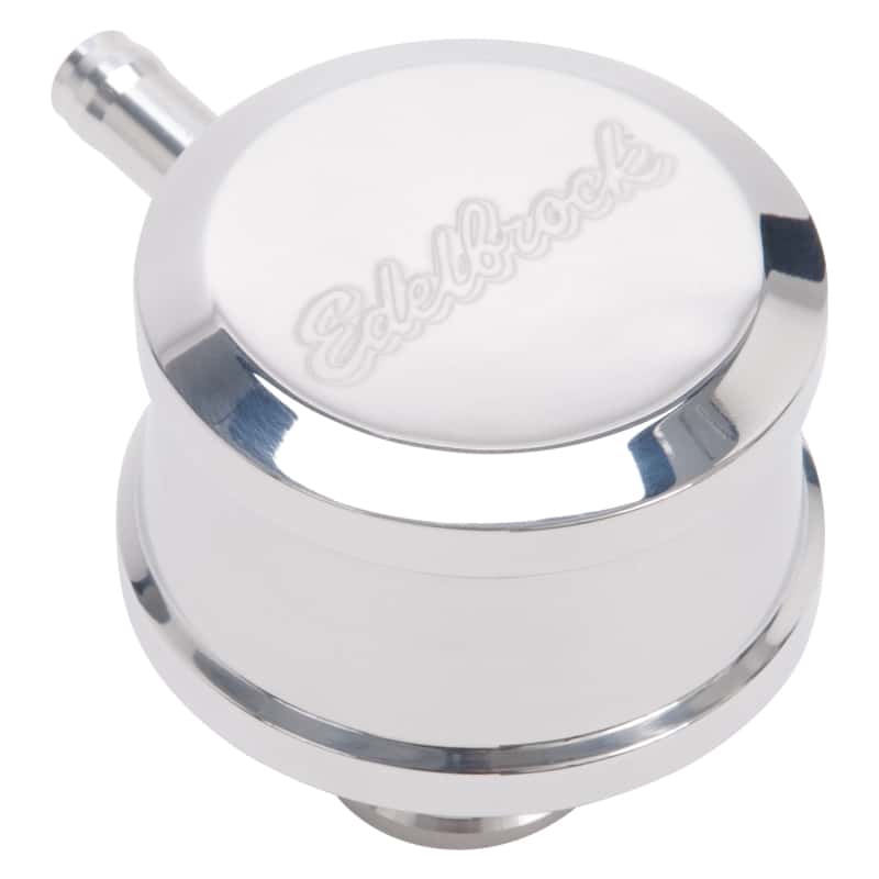 Edelbrock — Edelbrock PCV for Valve Cover Aluminum Round Push In w/ 90-Degree Port Breather Look w/ Etched Logo
KIT PARTS - view 5