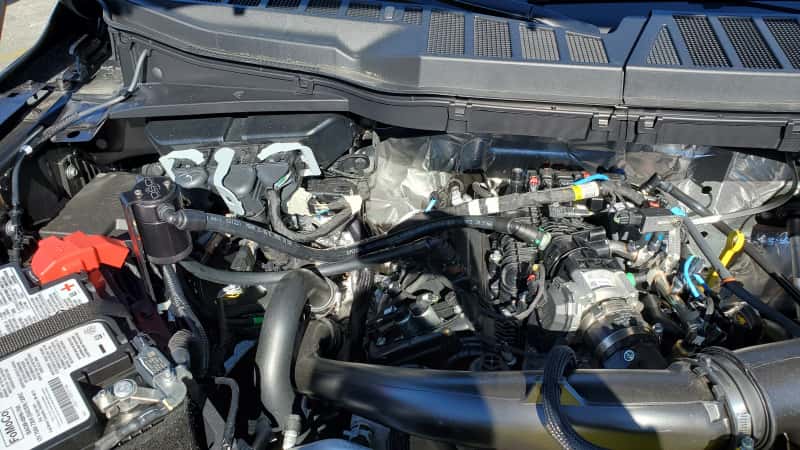 J&L — J&L 2011-2025 Ford F-150 2.7L/3.5L/5.0L Passenger Side Oil Separator 3.0 - Black Anodized
Oil Separator - view 5