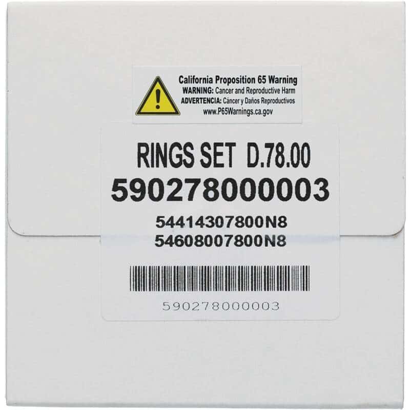 Vertex Pistons — Vertex Piston 17-23 KTM 250 EXC-F 250cc Repl Ring Set for Forged Replica - view 3