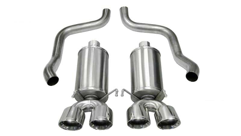 CORSA Performance — Corsa 2005-2007 Chevrolet Corvette C6 6.0L V8 Polished Xtreme Axle-Back Exhaust
Exhaust - view 2