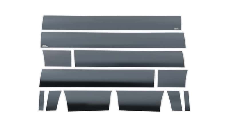 Putco — Putco 09-14 Ford F-150 Super Crew 5.5 (w/ Flares) 7in Wide - (12pcs) Black Platinum Rocker Panels
Rocker Panel Molding - view 1