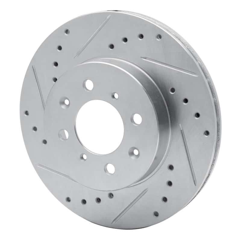 R1 Concepts — R1 88-91 Honda Accord Coupe Front Left Drilled & Slotted Silver Brake Rotor
R1 Brake Rotor Drill - view 2