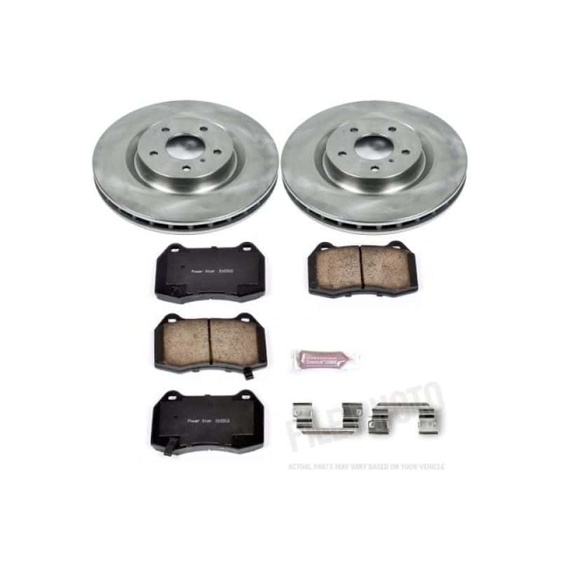 PowerStop — Power Stop 03-04 Infiniti G35 Front Autospecialty Brake Kit - view 1