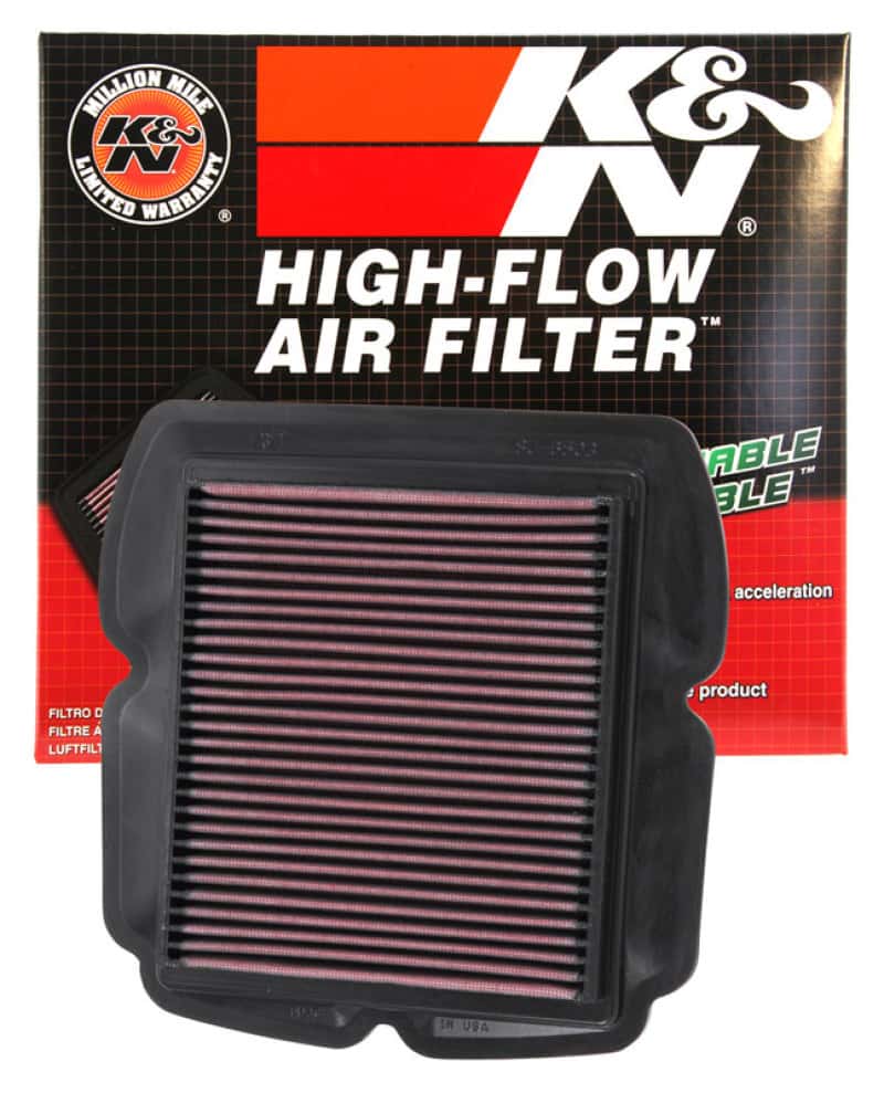 K&N Engineering — K&N 03-09 Suzuki SV650/S / 03-07 SV1000/S Replacement Air Filter
Air Filter - view 9