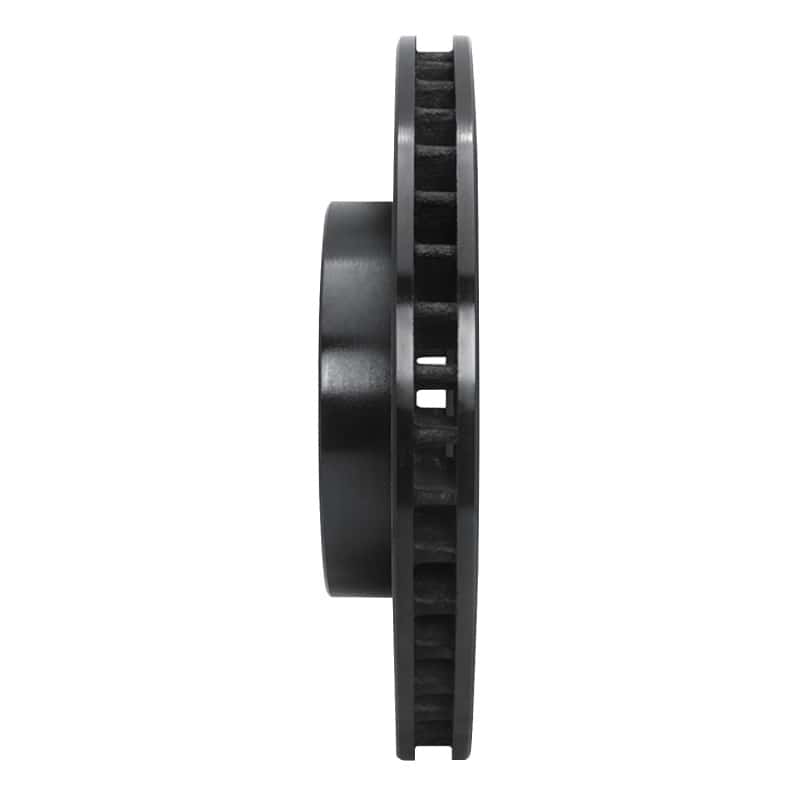 R1 Concepts — R1 94-00 Toyota Celica Front Right Drilled & Slotted Black Brake Rotor
R1 Brake Rotor Drill - view 3