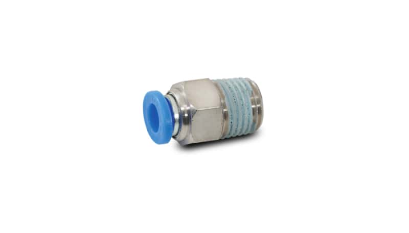 Vibrant — Vibrant Male Straight Pneumatic Vacuum Fitting (1/8in NPT Thread) - for 1/4in (6mm) OD tubing
MaleFtgfor1/4"ODTube
MaleStr1/4"OD1/8"NPT
Vacuum Fitting - view 3