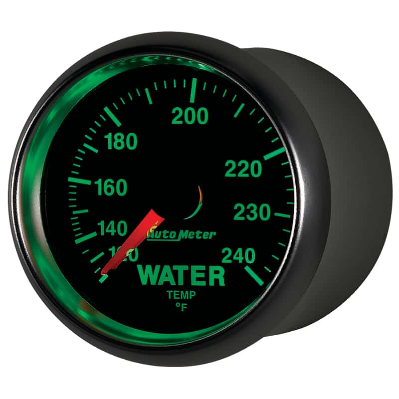 AutoMeter — Autometer GS 52mm 120-240 Deg F Mechanical Water Temperature Gauge
2-1/16" WATER TEMP, - view 9