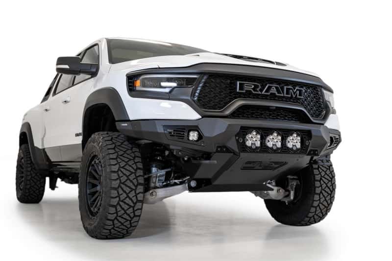 Addictive Desert Designs — Addictive Desert Designs 2021 Dodge RAM 1500 TRX Bomber Front Bumper (Baja)
Bumper- Front
Bumpers - view 7