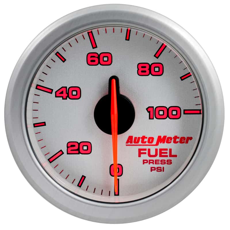 AutoMeter — Autometer Airdrive 2-1/6in Fuel Pressure Gauge 0-100 PSI - Silver
GA 2" FUELP ARDRV SL - view 13