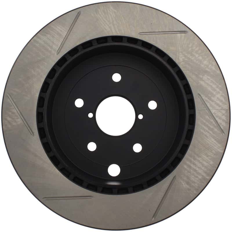 Stoptech — StopTech Power Slot 08-10 Subaru Impreza STi Rear Left Slotted Rotor
Sport Slotted Rotor - view 2