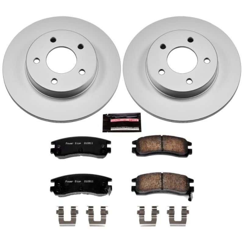PowerStop — Power Stop 94-96 Cadillac DeVille Rear Z17 Evolution Geomet Coated Brake Kit - view 1