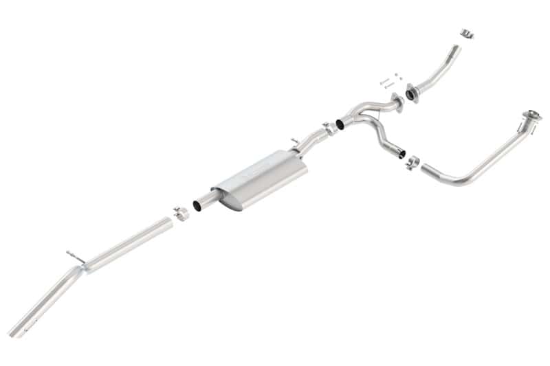 Borla — Borla 12-15 Jeep Wrangler 3.6L V6 Auto/Manual Trans Turndown Tip Dual Left Rear Exit Exhaust
Cat-Back System
ExhstSysKt - view 3