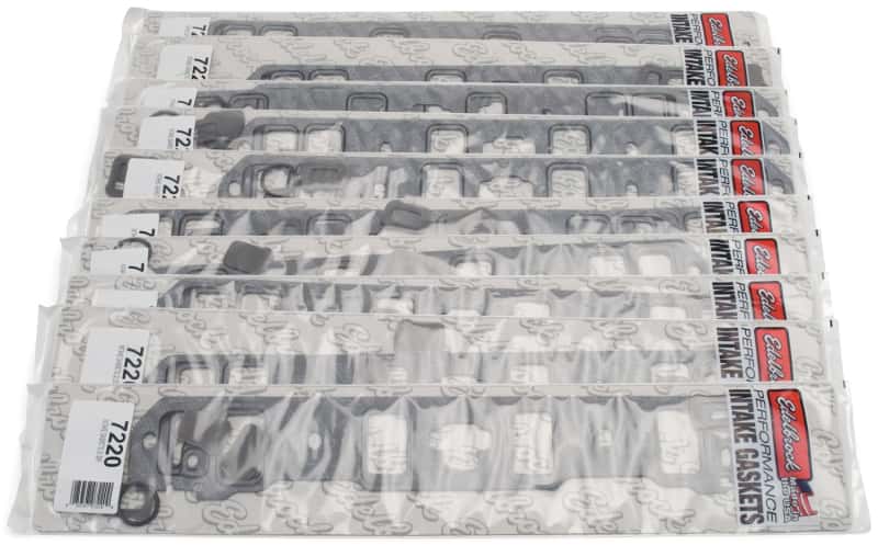 Edelbrock — Edelbrock 10 Pack of 7220 Intake Gasket Sets
GASKETS - view 2