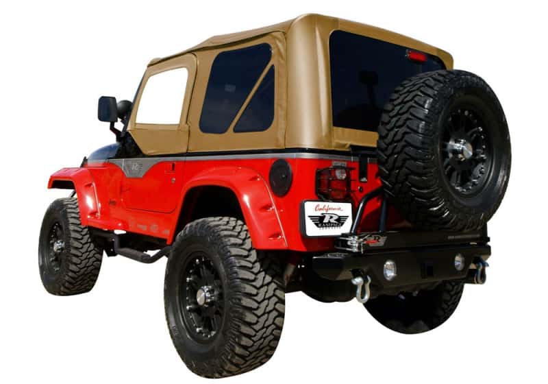 Rampage — Rampage 1997-2006 Jeep Wrangler(TJ) OEM Replacement Top - Spice Denim
Fctry Rplcmnt Sft Tp
Top-Soft - view 2