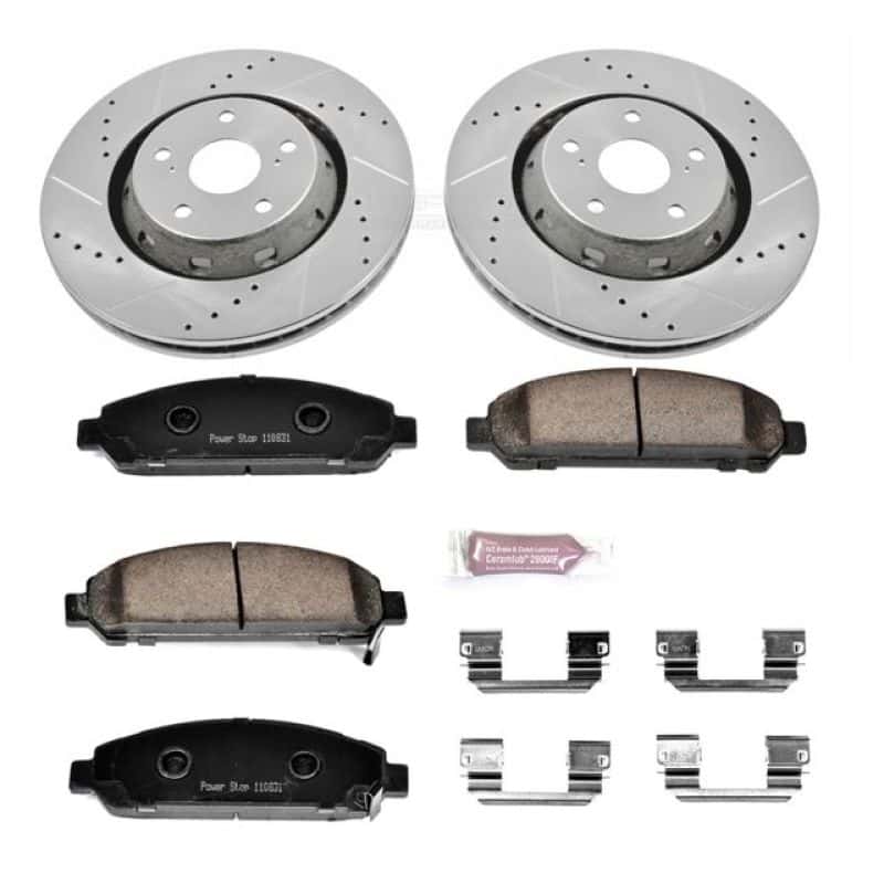 PowerStop — Power Stop 09-16 Toyota Venza Front Z23 Evolution Sport Brake Kit - view 1