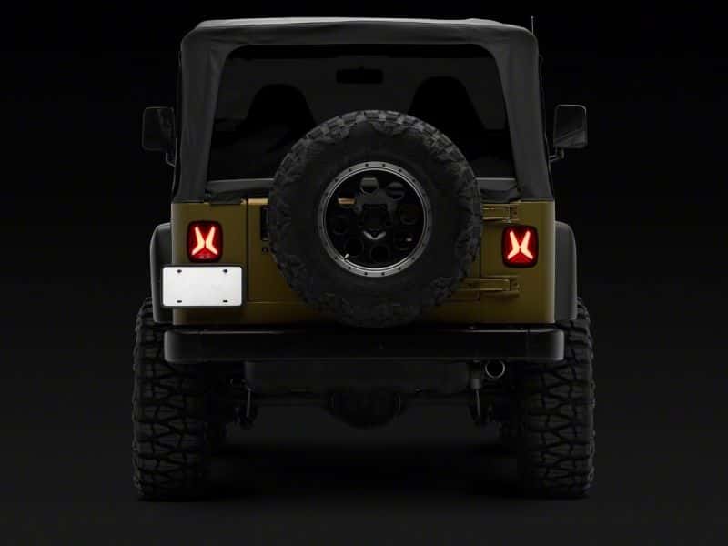 Raxiom — Raxiom 76-06 Jeep CJ7 Wrangler YJ & TJ Gladiator LED Tail Lights- Blk Housing (Smoked Lens)
Lights - view 7
