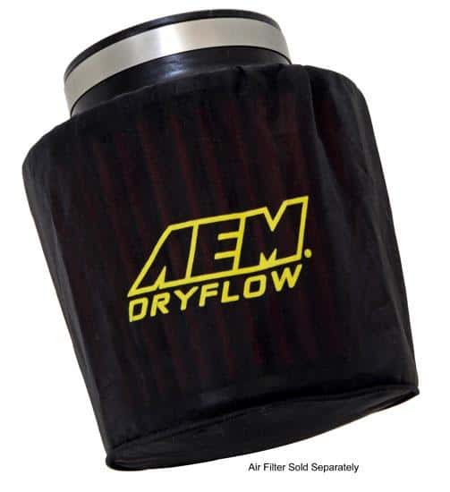 AEM Induction — AEM Air Filter Wrap 6 in Base 5 1/4 in Top 5 in Tall - view 2