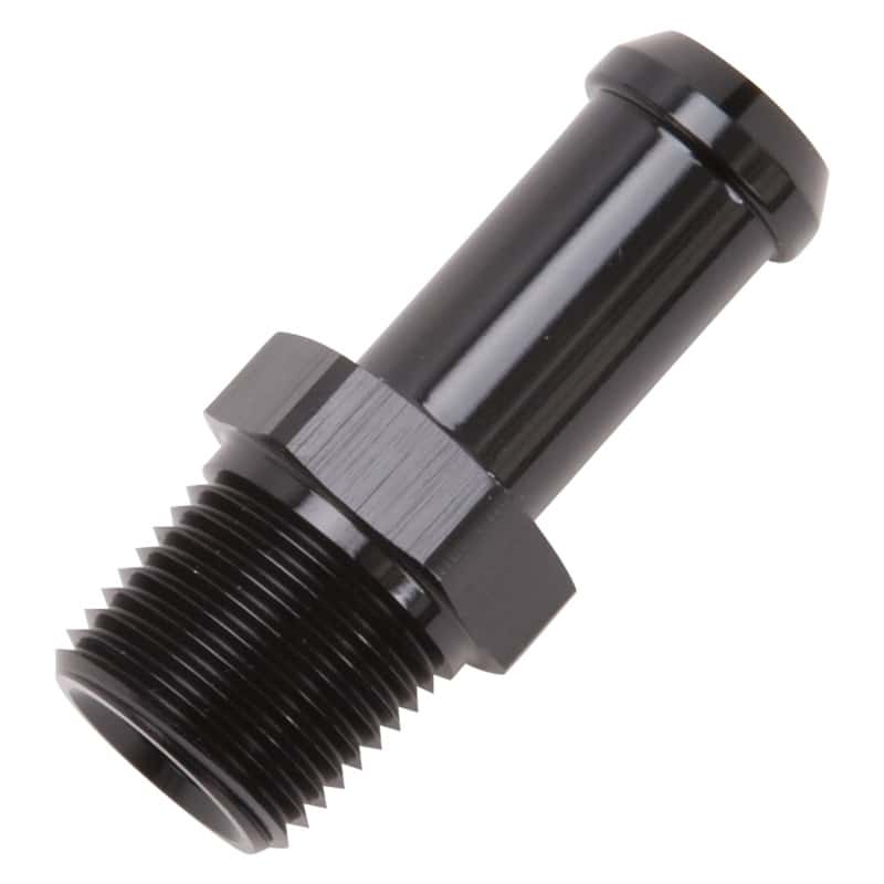 Edelbrock — Edelbrock Hose End Straight 3/8In NPT to 1/2In Barb Black Anodize
KIT PARTS - view 3