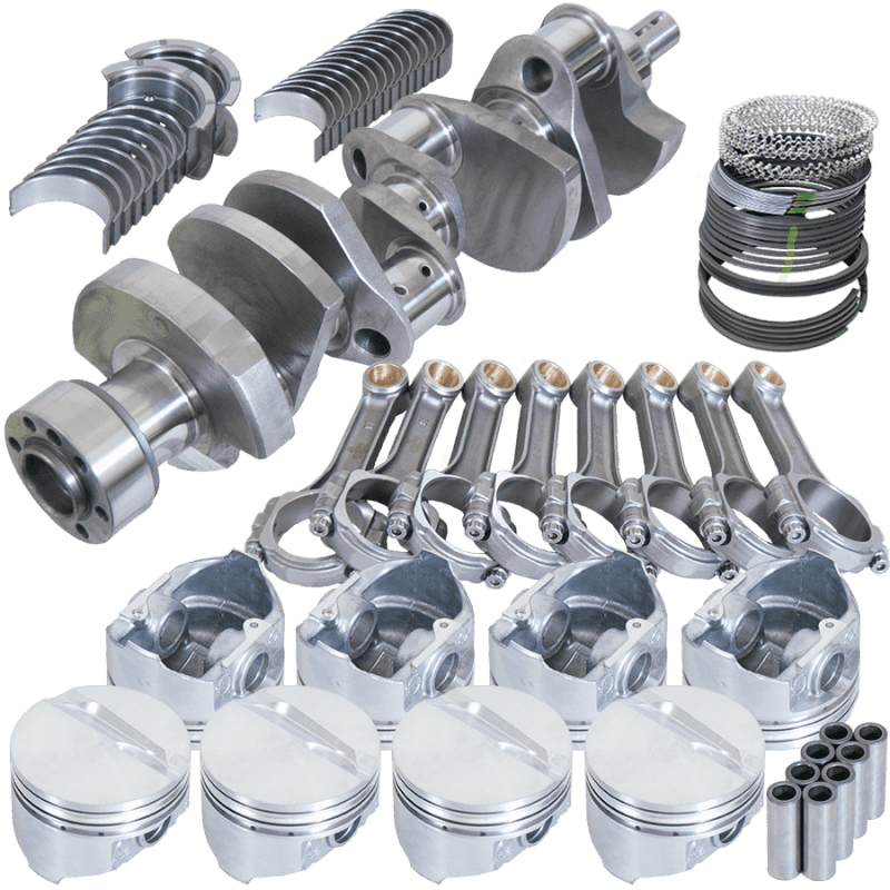 Eagle — Eagle Chevy 350 1Pc 3.750in Crank 6.000in I-Beam Rod 4.040in Pistons 153 Tooth FP Balanced Assembly
Bal Str & Strip Assy - view 2
