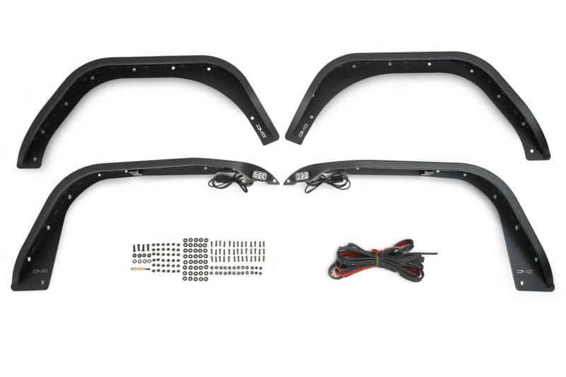 DV8 Offroad — DV8 Offroad 18-23 Jeep Wrangler JL Slim Fender Flares
Jeep Fender Flares - view 15