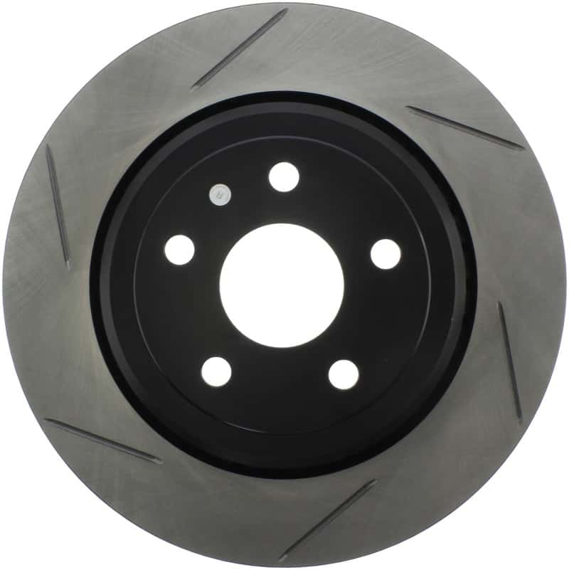 Stoptech — StopTech 12-13 Jeep SRT8 Rear Right Slotted Sport Brake Rotor
Sport Slotted Rotor - view 1