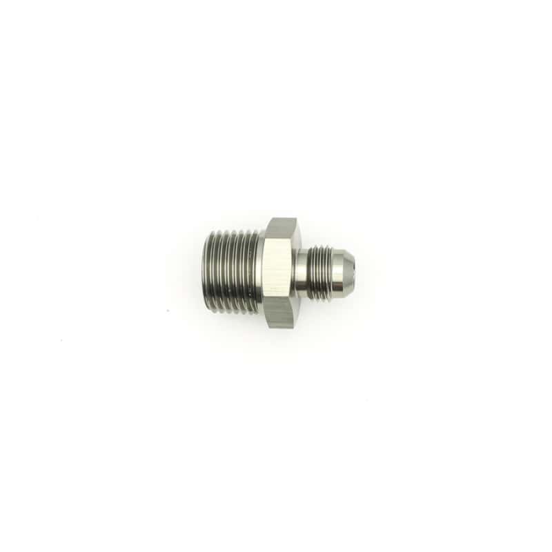 DeatschWerks — DeatschWerks 6AN Male Flare To 1/2in. Male NPT Adapter - view 5