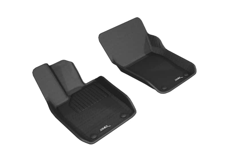 3D MAXpider — 3D MAXpider 2017-2019 Porsche Panamera Kagu 1st Row Floormat - Black
Floor Mat Set - view 1