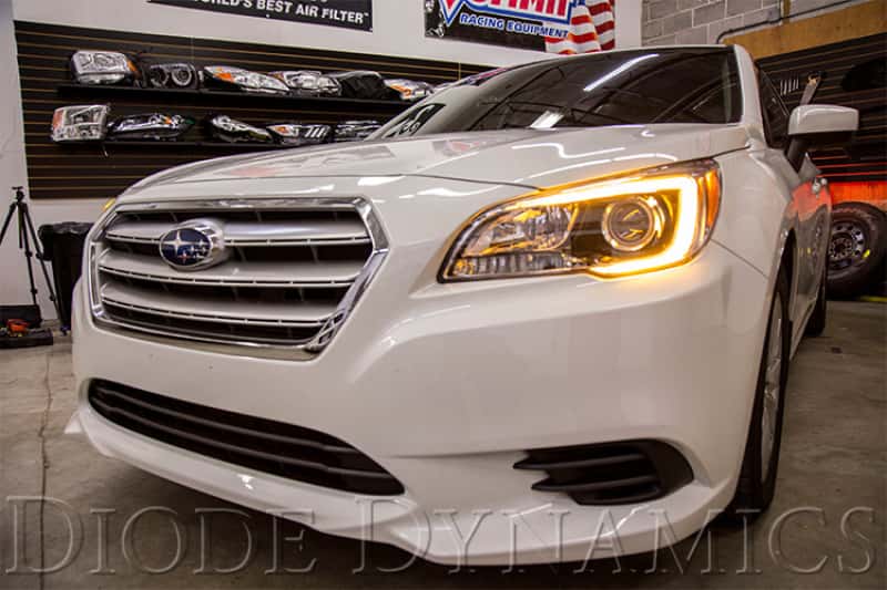 Diode Dynamics — Diode Dynamics 15-17 Subaru Legacy/Outback C-Light Switchback LED Halos - view 3