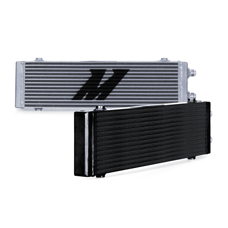 Mishimoto — Mishimoto Universal Large Bar and Plate Dual Pass Black Oil Cooler - view 1