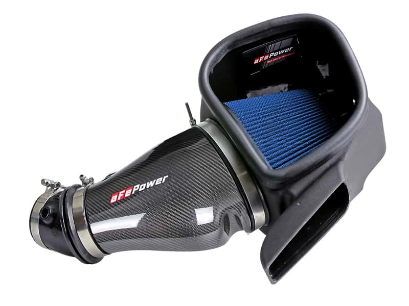 aFe — aFe Track Series Carbon Fiber Pro 5R AIS - 2018 Jeep Grand Cherokee Trackhawk (WK2) V8-6.2L(SC)
Track Series Intake - view 1