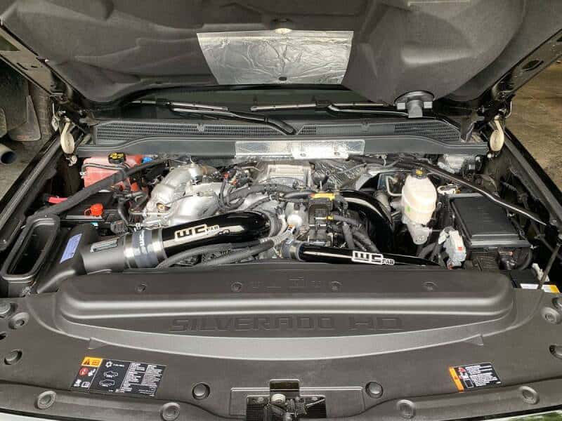 Wehrli — Wehrli 17-19 Chevrolet 6.6L L5P Duramax 4in Intake Resonator Pipe - Illusion Purple
IntRes Pipe 17-19 IP - view 2