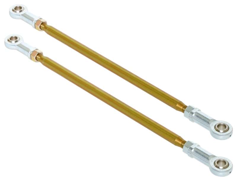 RockJock — RockJock Antirock Sway Bar End Link Kit 15 1/2in Long Rods w/ Heims and Jam Nuts Pair
Sway Bar Link Kit - view 1