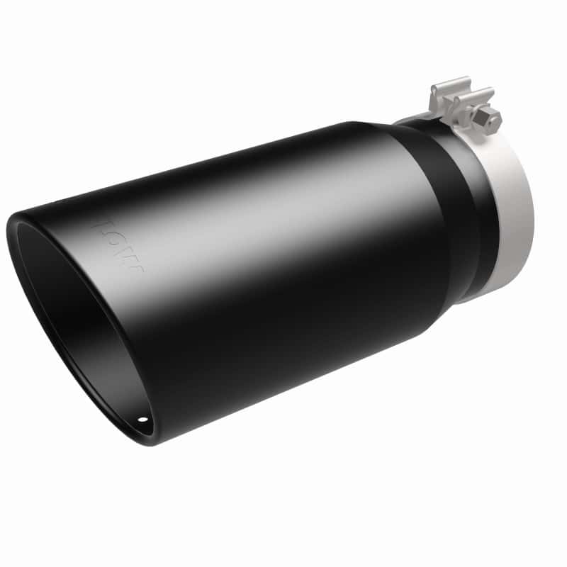 Magnaflow — MagnaFlow Tip Stainless Black Coated Single Wall Round Single Outlet 6in Dia 5in Inlet 13in L
Stainless Steel
Exhaust Tip - view 5