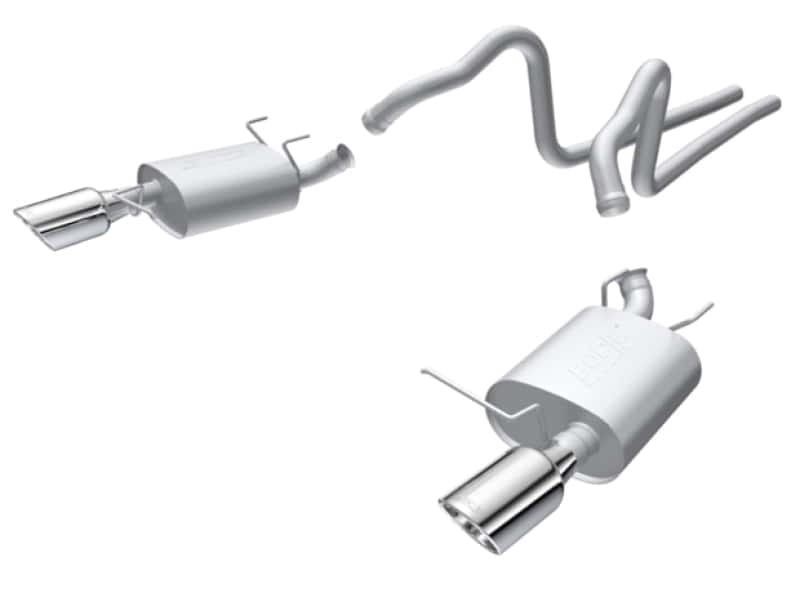 Borla — Borla 2011 Ford Mustang 3.7L 6cyl 6spd RWD SS S-Type Catback Exhaust
Cat-Back System
ExhstSysKt - view 1