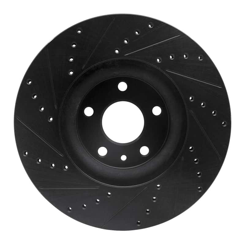 R1 Concepts — R1 13-20 Ford Fusion Front Right Drilled & Slotted Black Brake Rotor
R1 Brake Rotor Drill - view 5