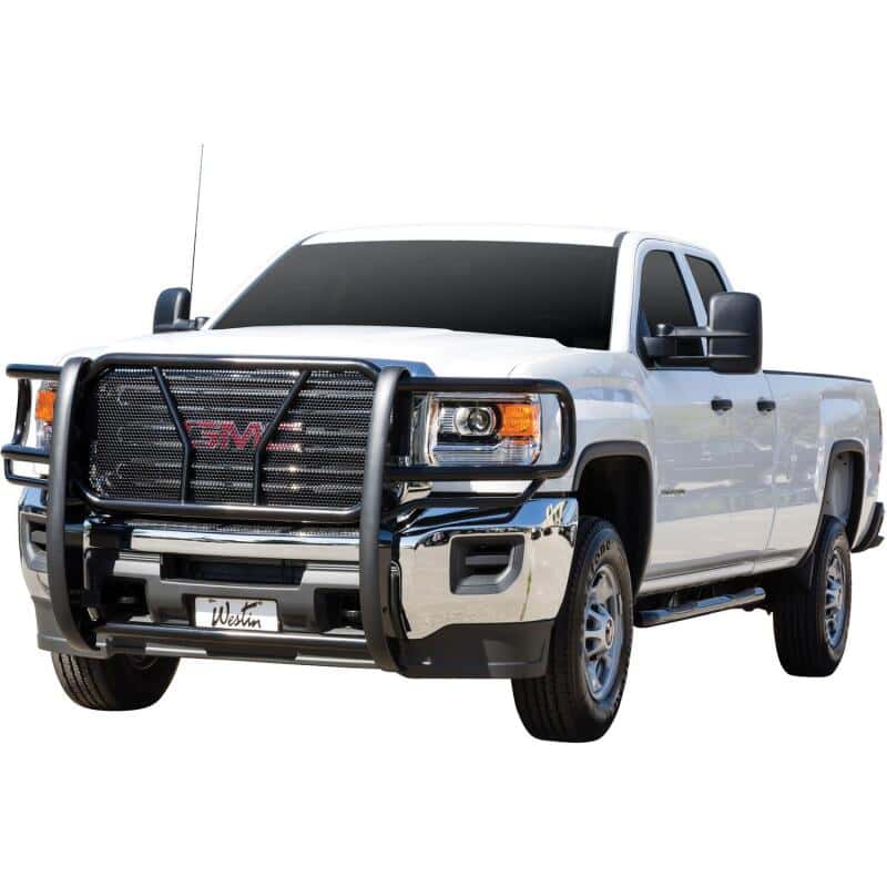 Westin — Westin 2015-2018 GMC Sierra 2500/3500 HDX Grille Guard - Black
Grille Guard - view 5