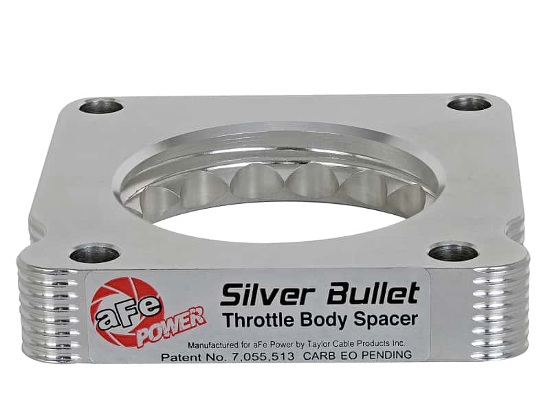 aFe — aFe 01-16 Nissan Patrol (Y61) L6-4.8L Silver Bullet Throttle Body Spacer
Throttle Body Spacer - view 3