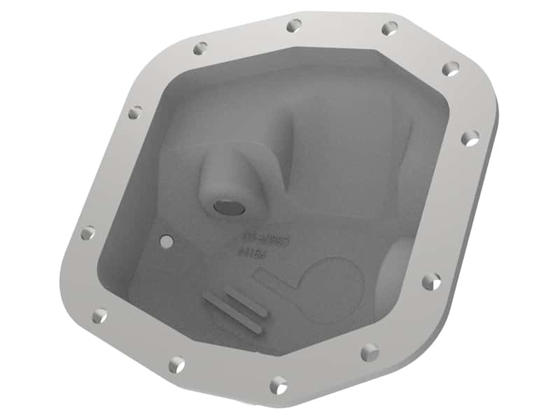 aFe — aFe Street Series Front Differential Cover Raw 2018+ Jeep Wrangler (JL) V6 3.6L (Dana M186)
Differential Cover - view 3