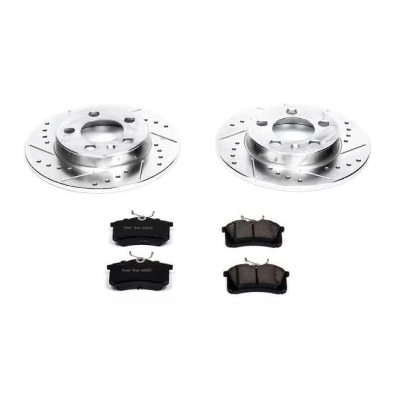 PowerStop — Power Stop 00-06 Audi TT Quattro Rear Z23 Evolution Sport Brake Kit - view 1