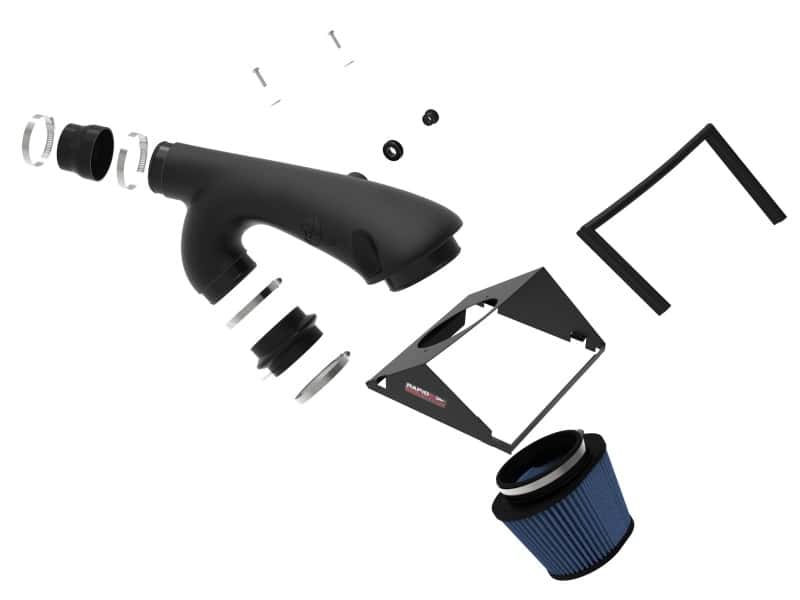 aFe — aFe Rapid Induction Cold Air Intake System w/Pro 5R Filter 2021+ Ford F-150 V6-3.5L (tt)
Cold Air Intake - view 2