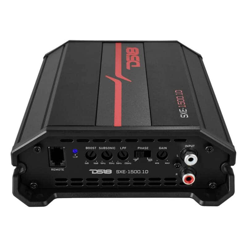 DS18 — DS18 1-Channel SXE Amplifier Class D 500/1ohm 350/2ohm 200/4ohm Watts RMS- Black - view 6