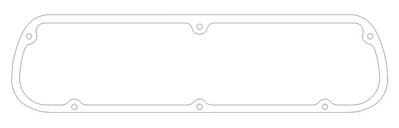 Cometic Gasket — Cometic N351 Valve Cover
Valve Cover Gasket - view 1