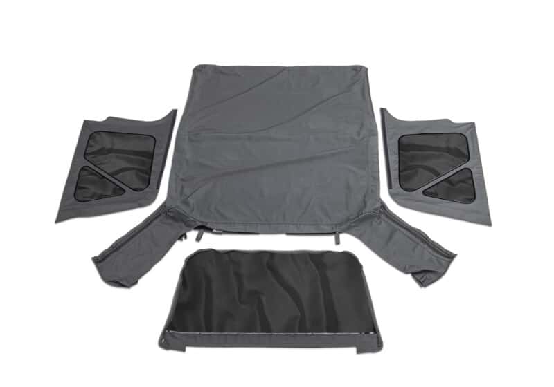 Rampage — Rampage 1997-2006 Jeep Wrangler(TJ) OEM Replacement Top - Black Denim
Fctry Rplcmnt Sft Tp
Top-Soft - view 1