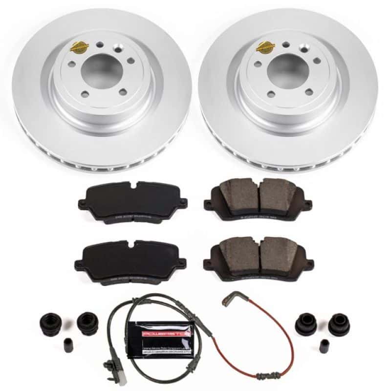 PowerStop — Power Stop 2017 Land Rover Discovery Rear Z23 Evolution Sport Coated Brake Kit - view 1