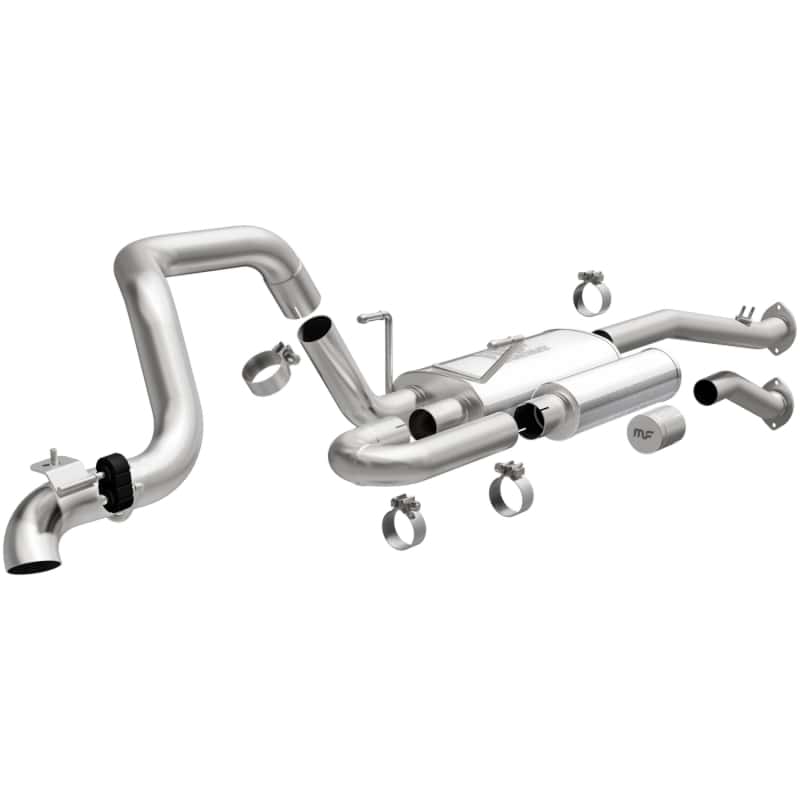 Magnaflow — MagnaFlow 98-02 Toyota 4Runner Overland Series Cat Back Performance Exhaust - view 1