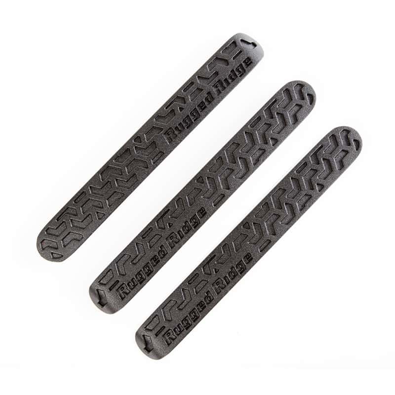 Rugged Ridge — Rugged Ridge Elite Dr Hndle Inserts Black Tread 2Dr 07-18 Jeep Wrangler JK
Door Handle Trim
OFFROAD_EXTERIOR - view 2