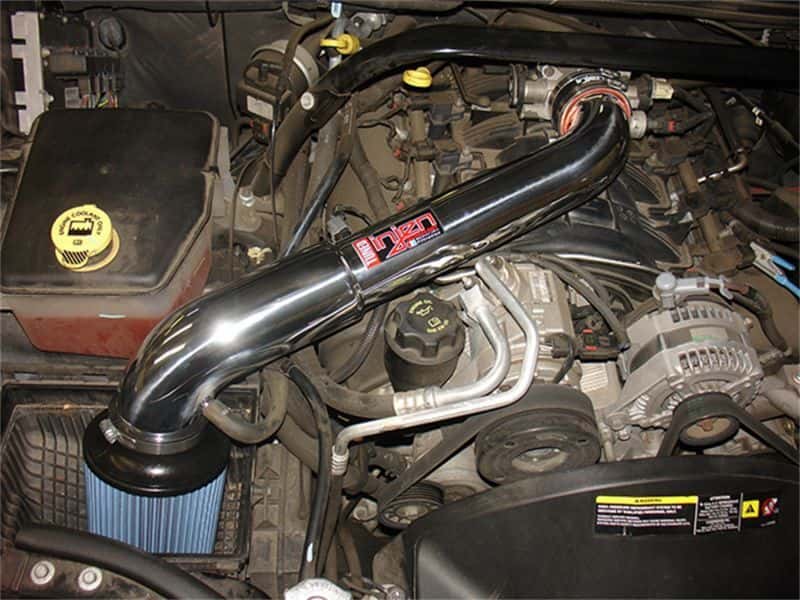 Injen — Injen 05-07 Jeep Grand Cherokee WK 4.7L V8 Wrinkle Black Tuned Air Intake w/ MR Tech
Short Ram Intake
Air Intake Kit - view 2